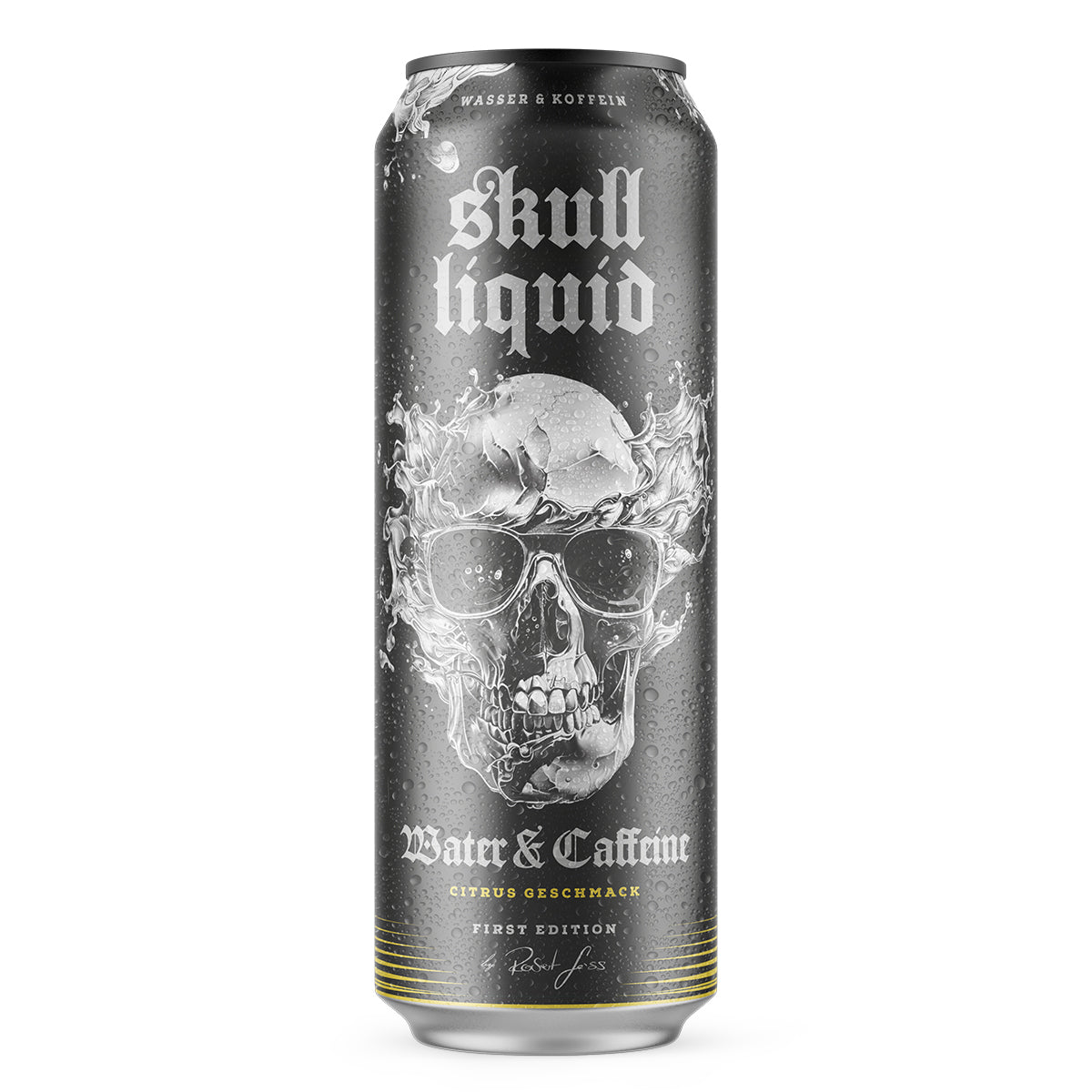 12 x Skull Liquid Water & Coffeine - Limited Edition