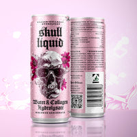 12 x Skull Liquid Water + Collagen - Limited Edition