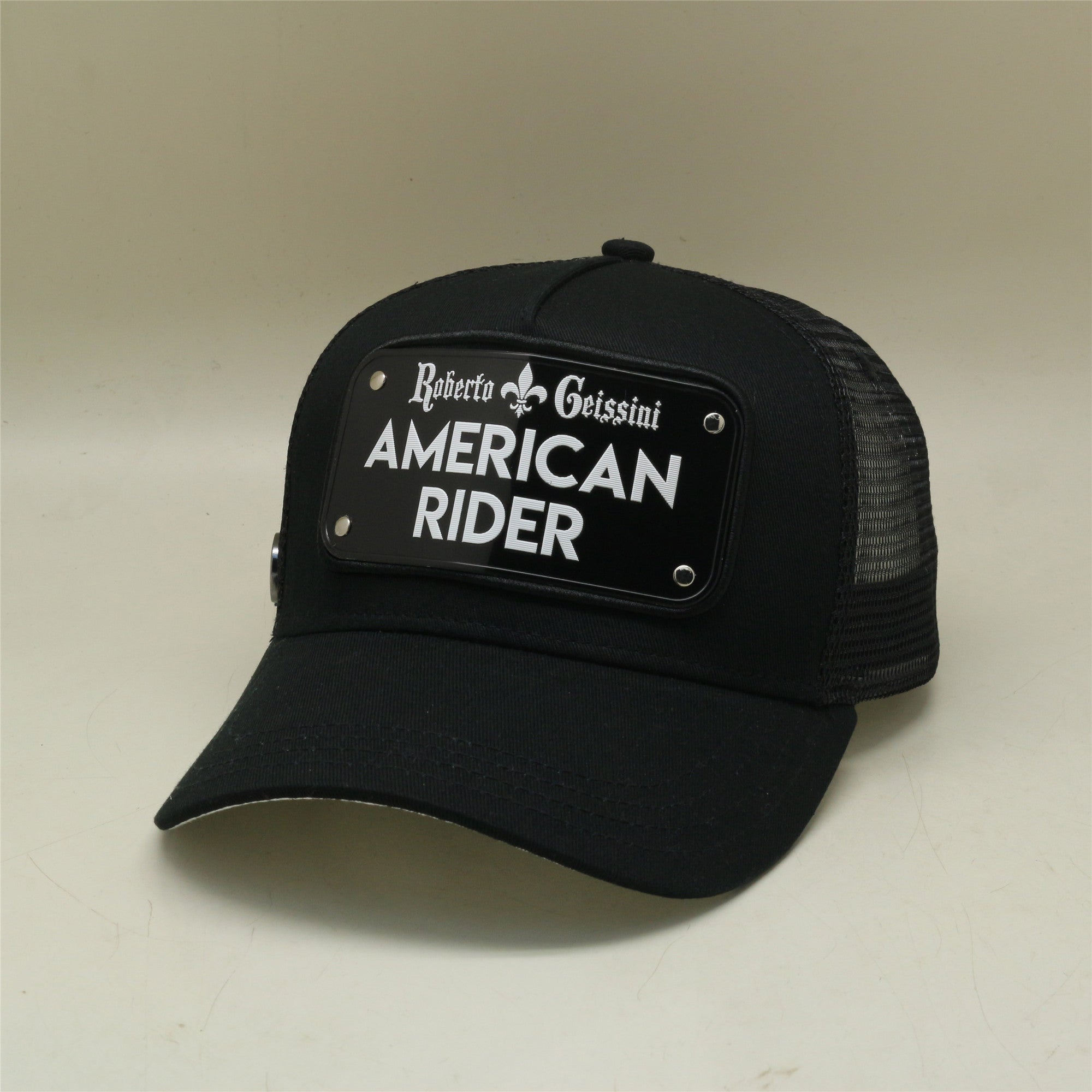 Americká Rider Cap Čierna