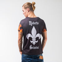 Biker Engine T-Shirt Schwarz