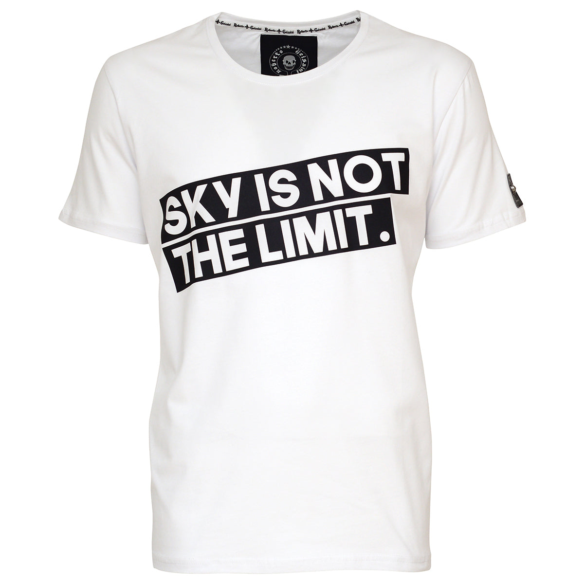 Sky nie je limitné tričko biele