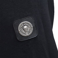 Mikina DJ Skull čierna