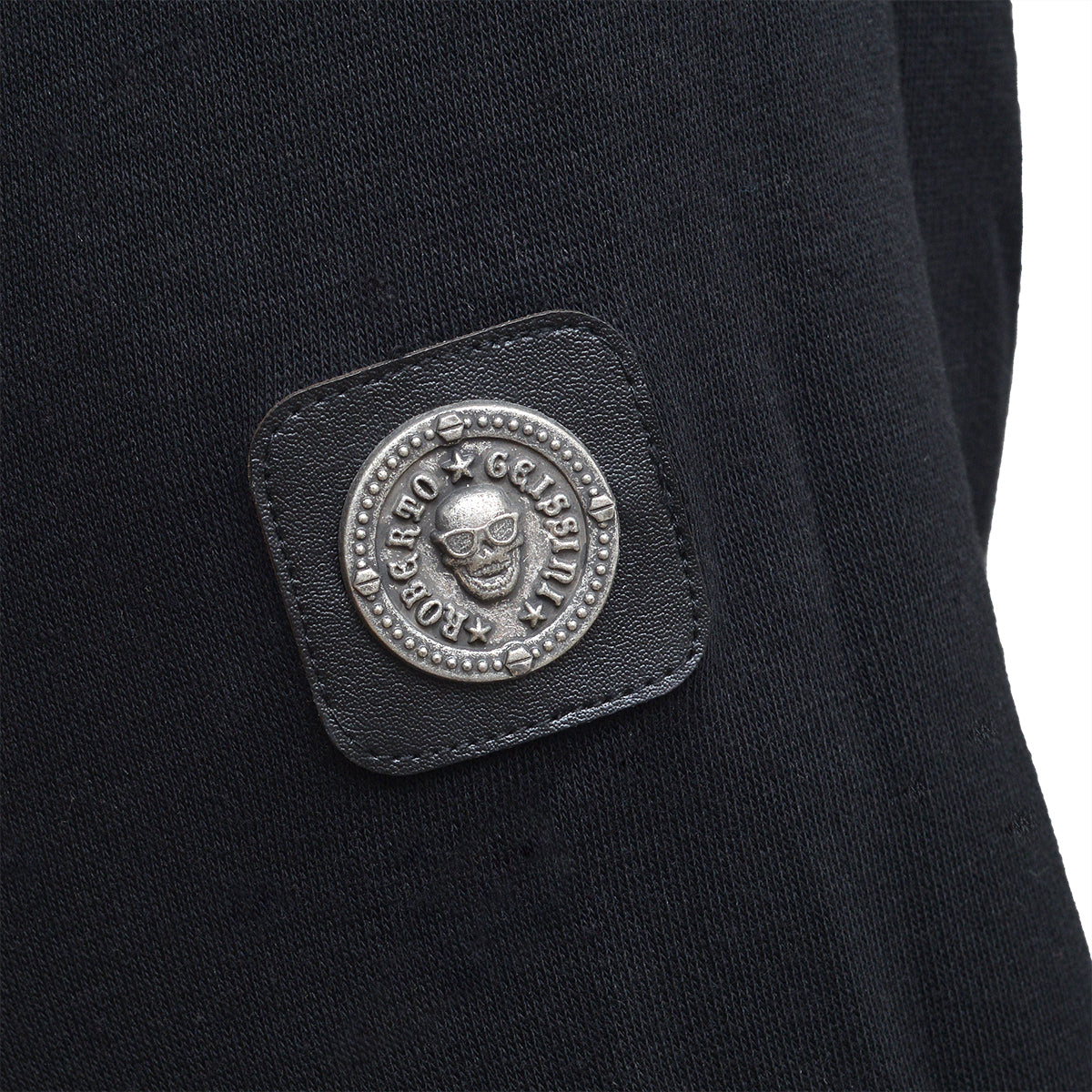 Mikina DJ Skull čierna