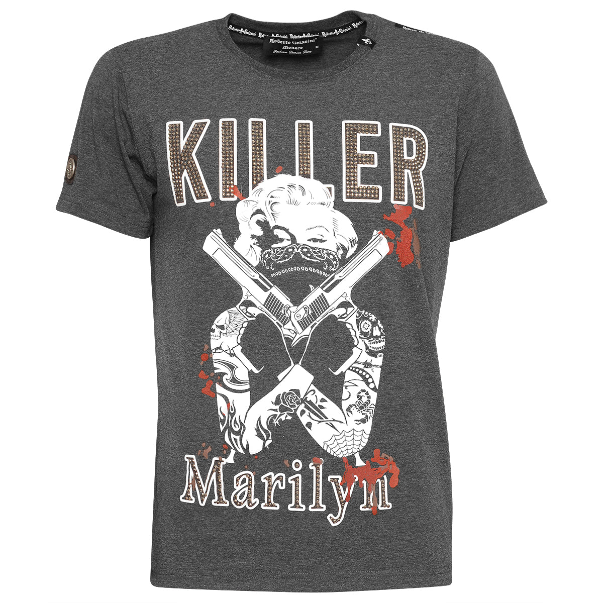 Tričko Killer Babe Šedé Unisex