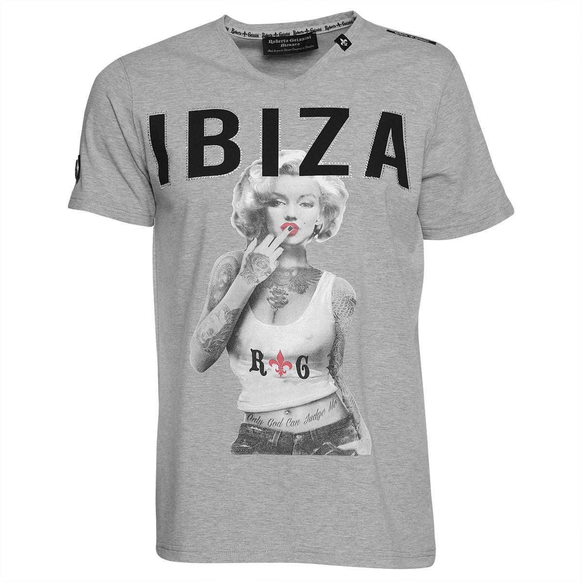 Tričko Ibiza Šedé Unisex