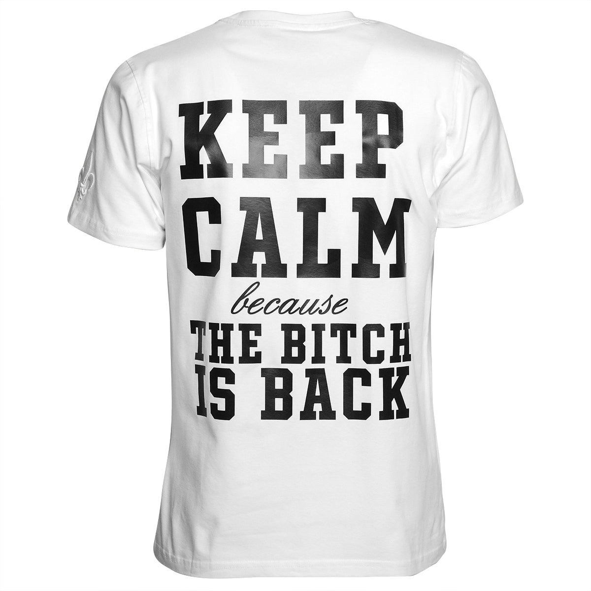 Biele unisex tričko Be Quiet