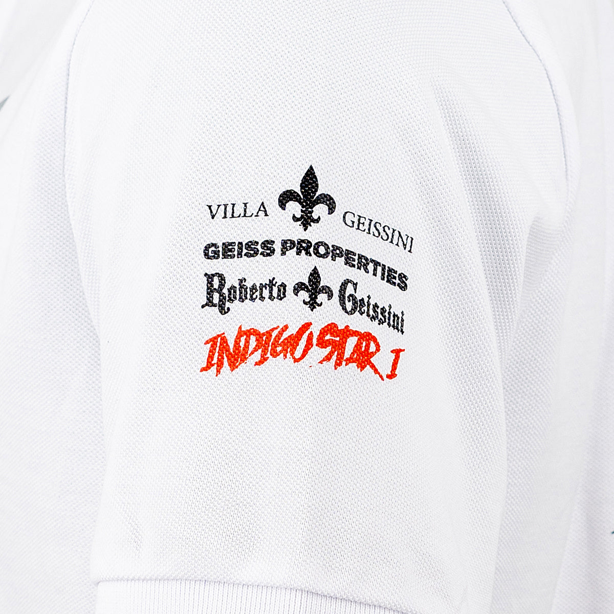 Indigo Star Crew Polo biele