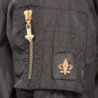 Klubová bunda čierna