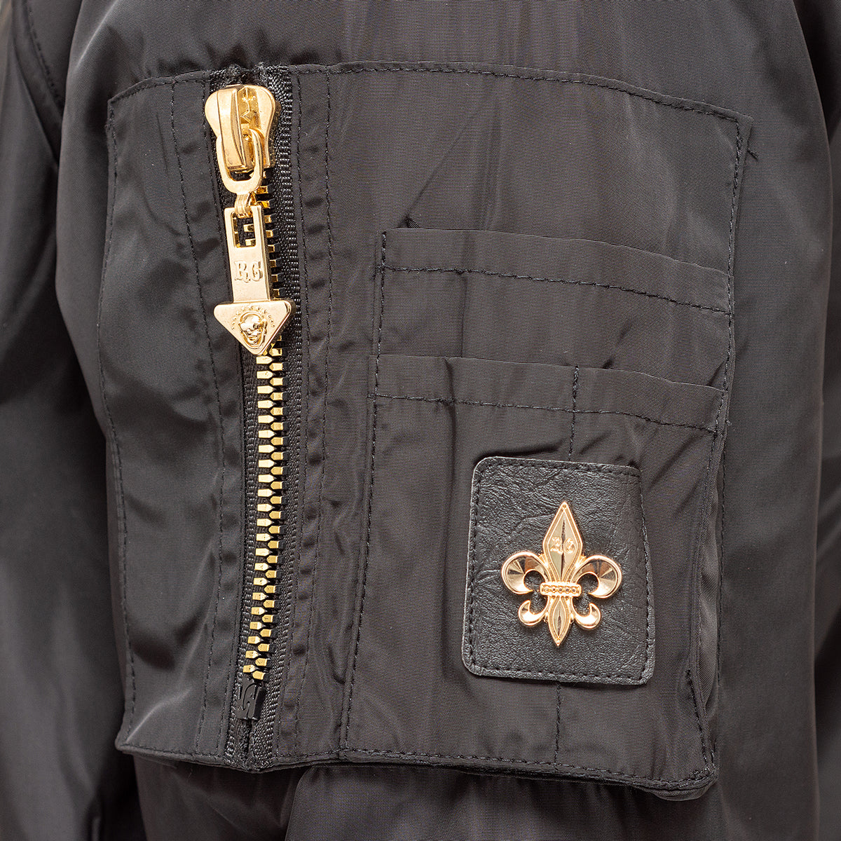 Klubová bunda čierna