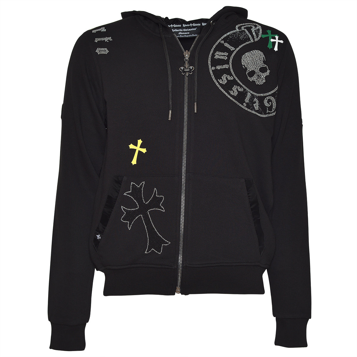 Coulor Cross Sweatjacke Schwarz