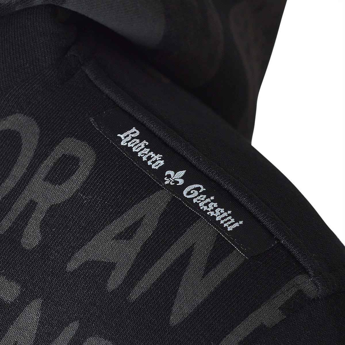 Bunda Multi Skull Sweat Jacket čierna