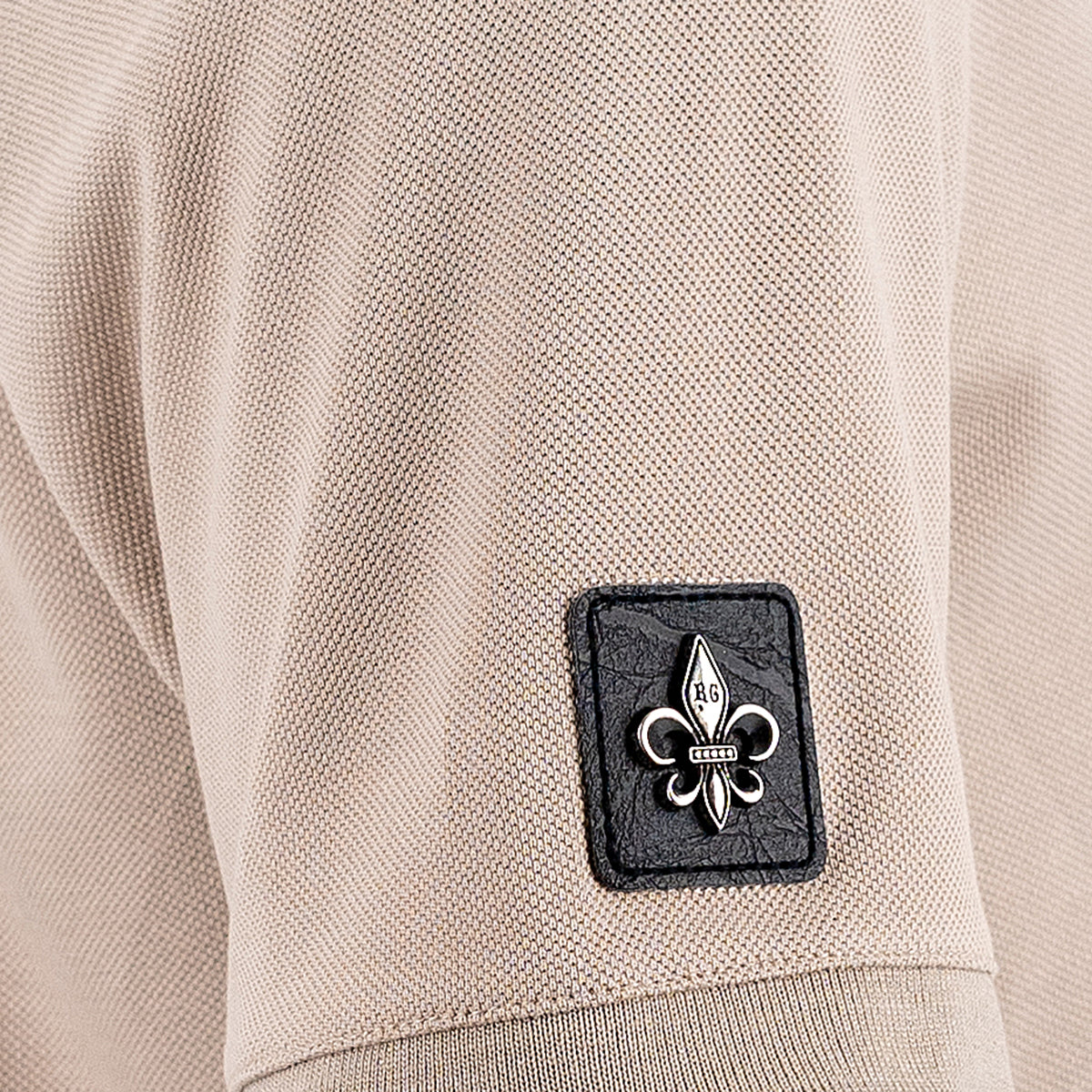 Skull Stitch Polo béžová