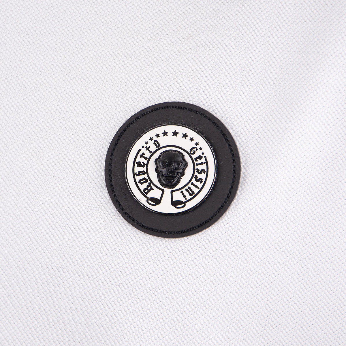 RG Skull Polo biele