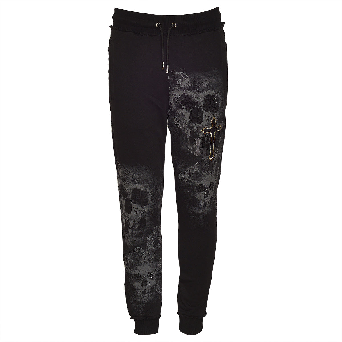 Joggingové nohavice Mystic Skull čierne