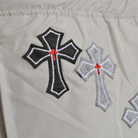 Prekrížené plavky šedé