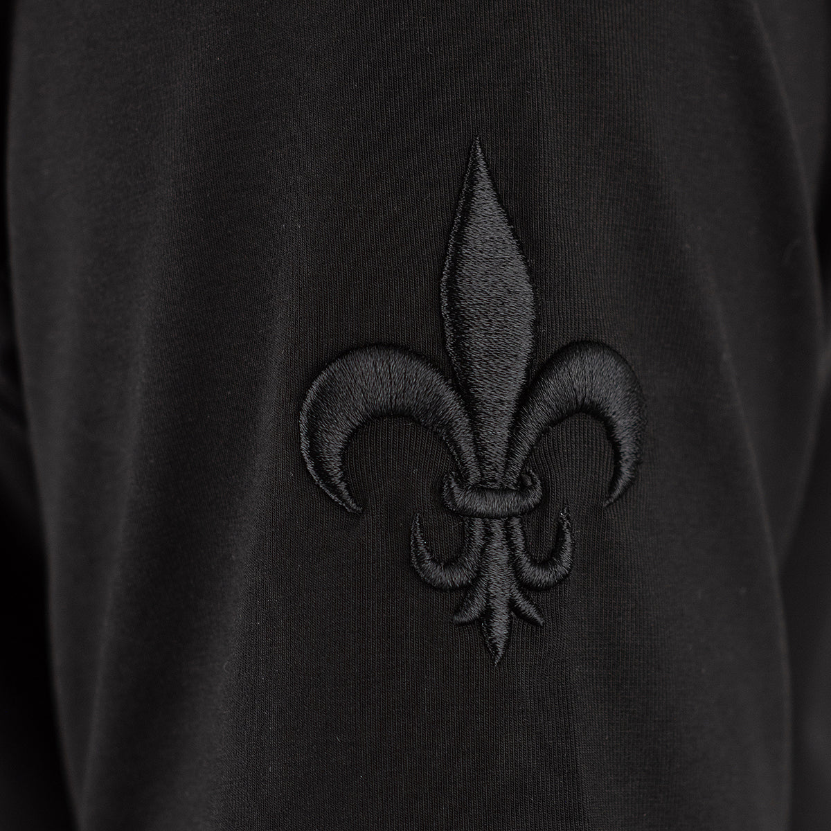 Francúzske tričko čiernej farby