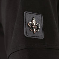 Francúzske tričko čiernej farby