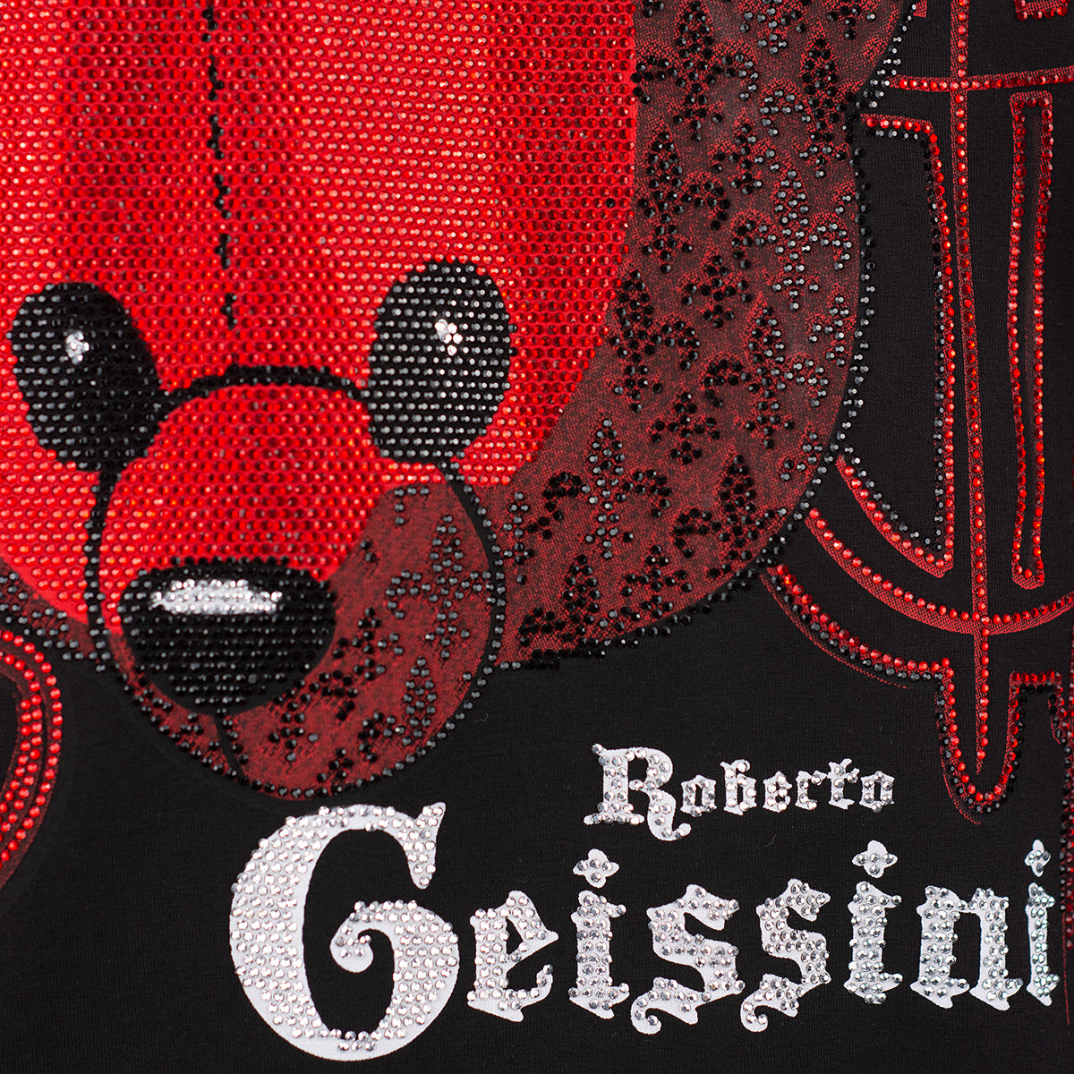 Čierne tričko Red Bear
