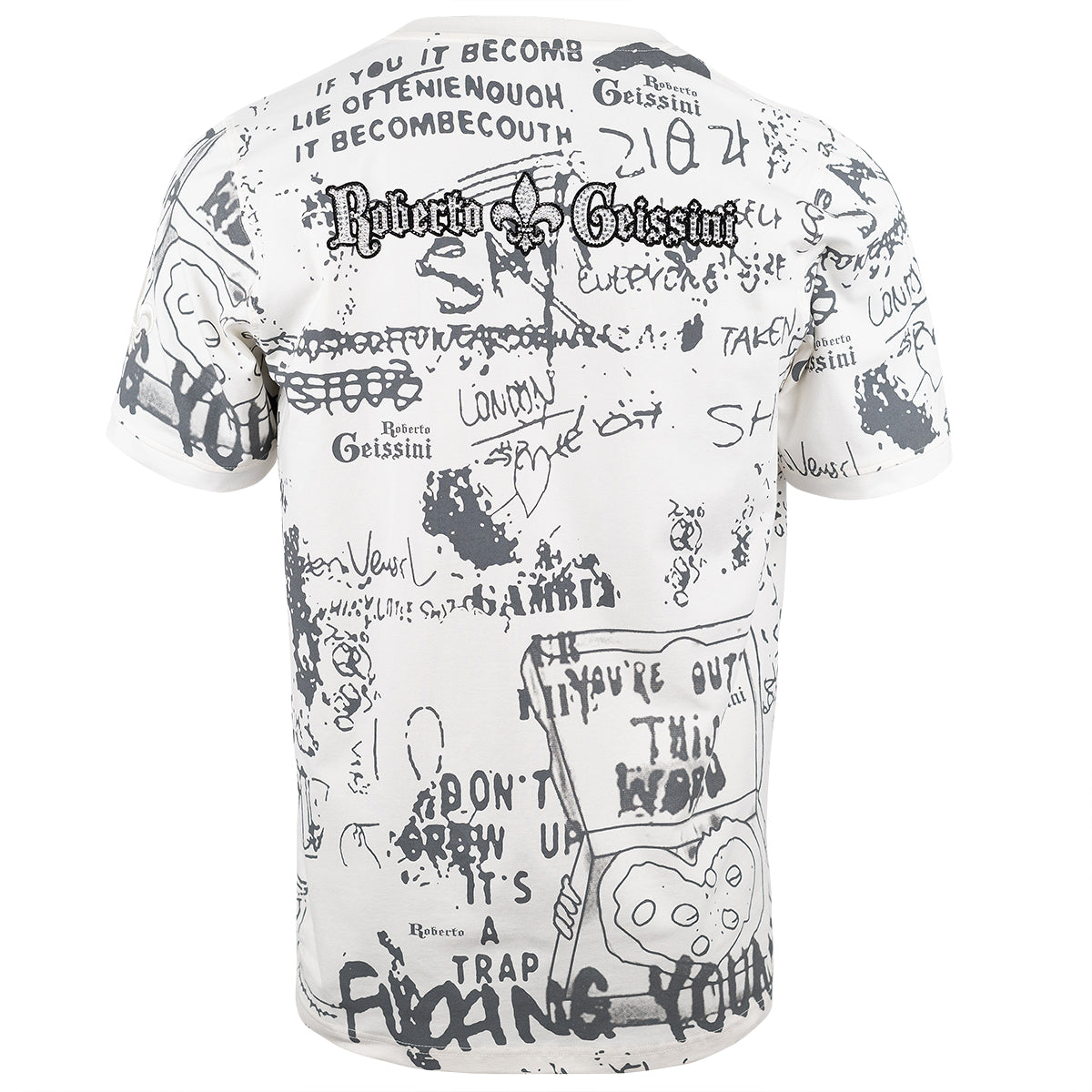 Biele tričko Bear Cross