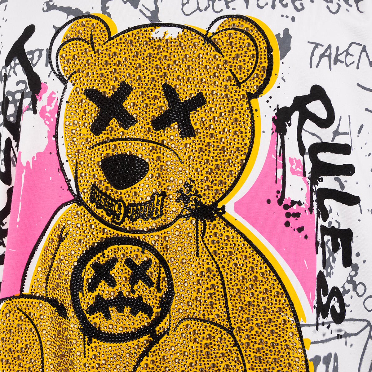 Biele tričko Bear Cross