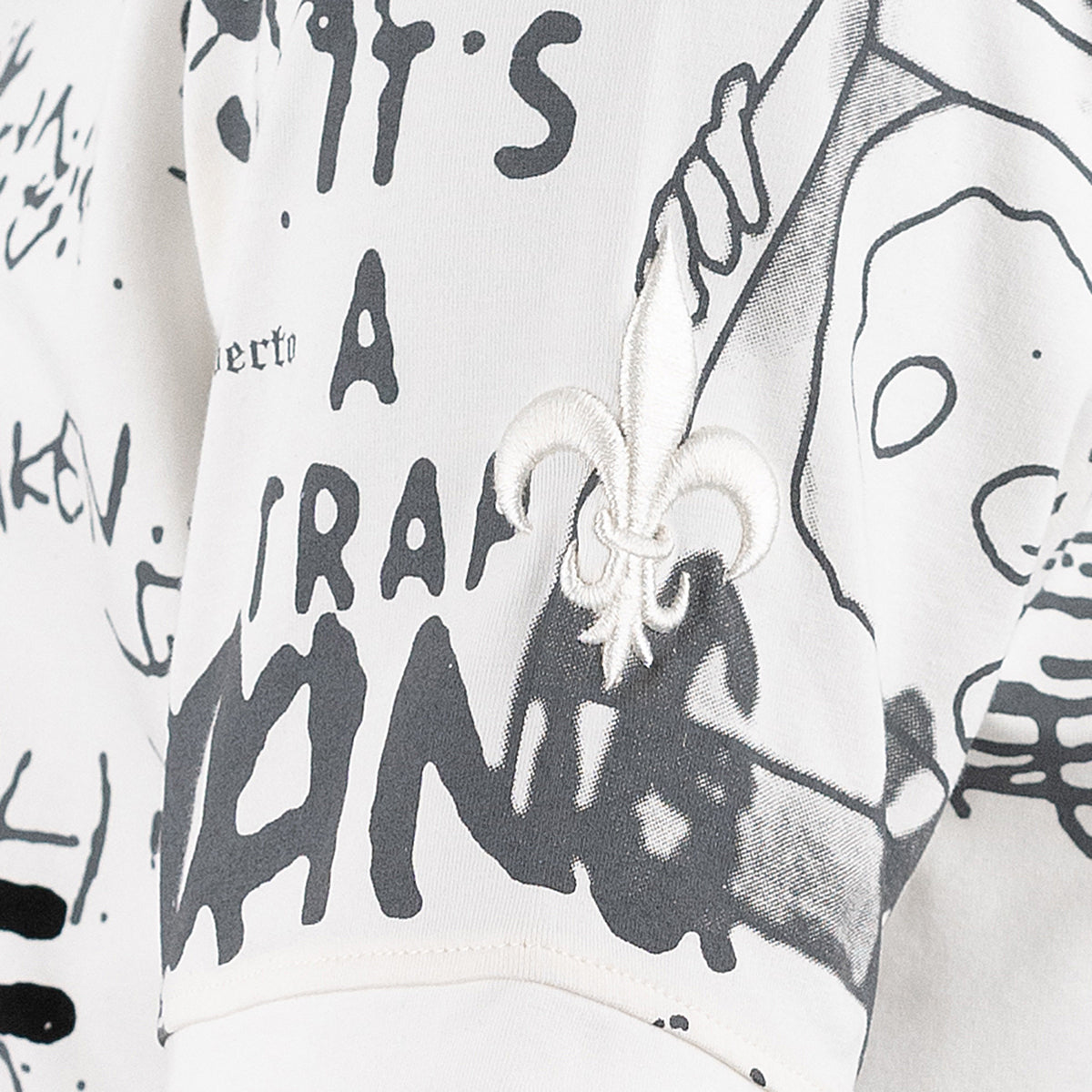 Biele tričko Bear Cross