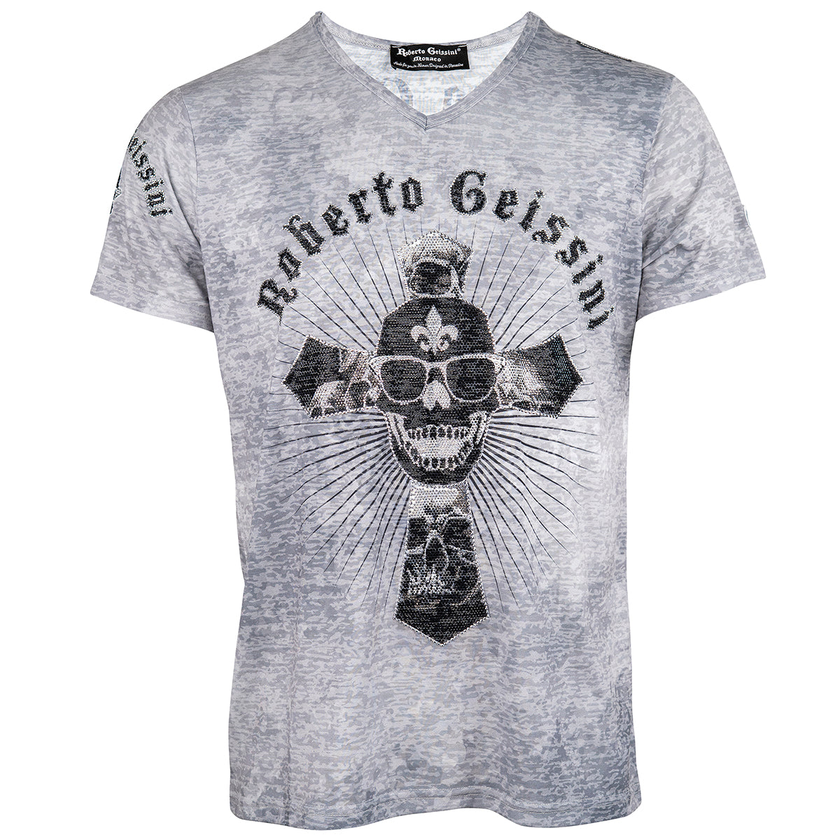 Heaven Burnout V-Neck T-Shirt