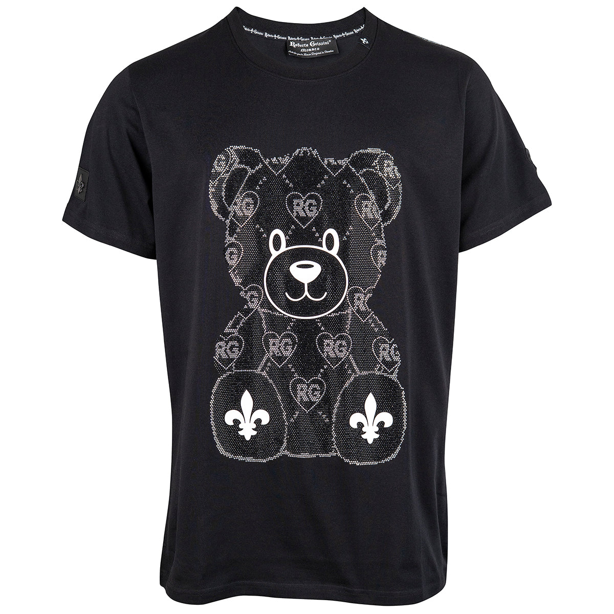 Happy Bear T-Shirt Schwarz