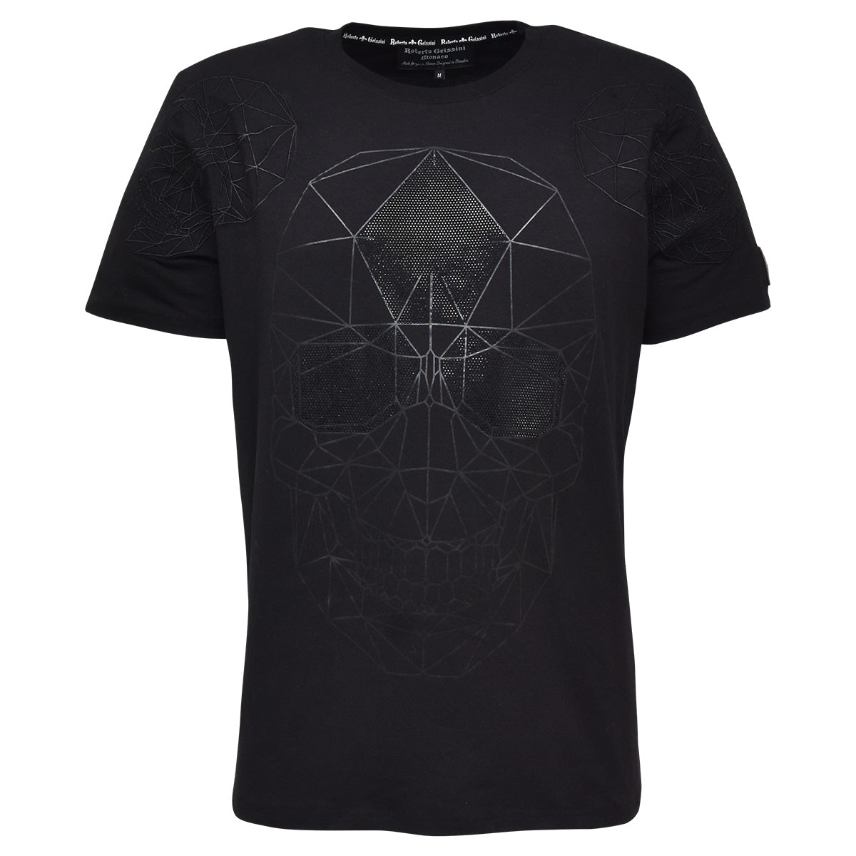 Čierne tričko Invisible Skull