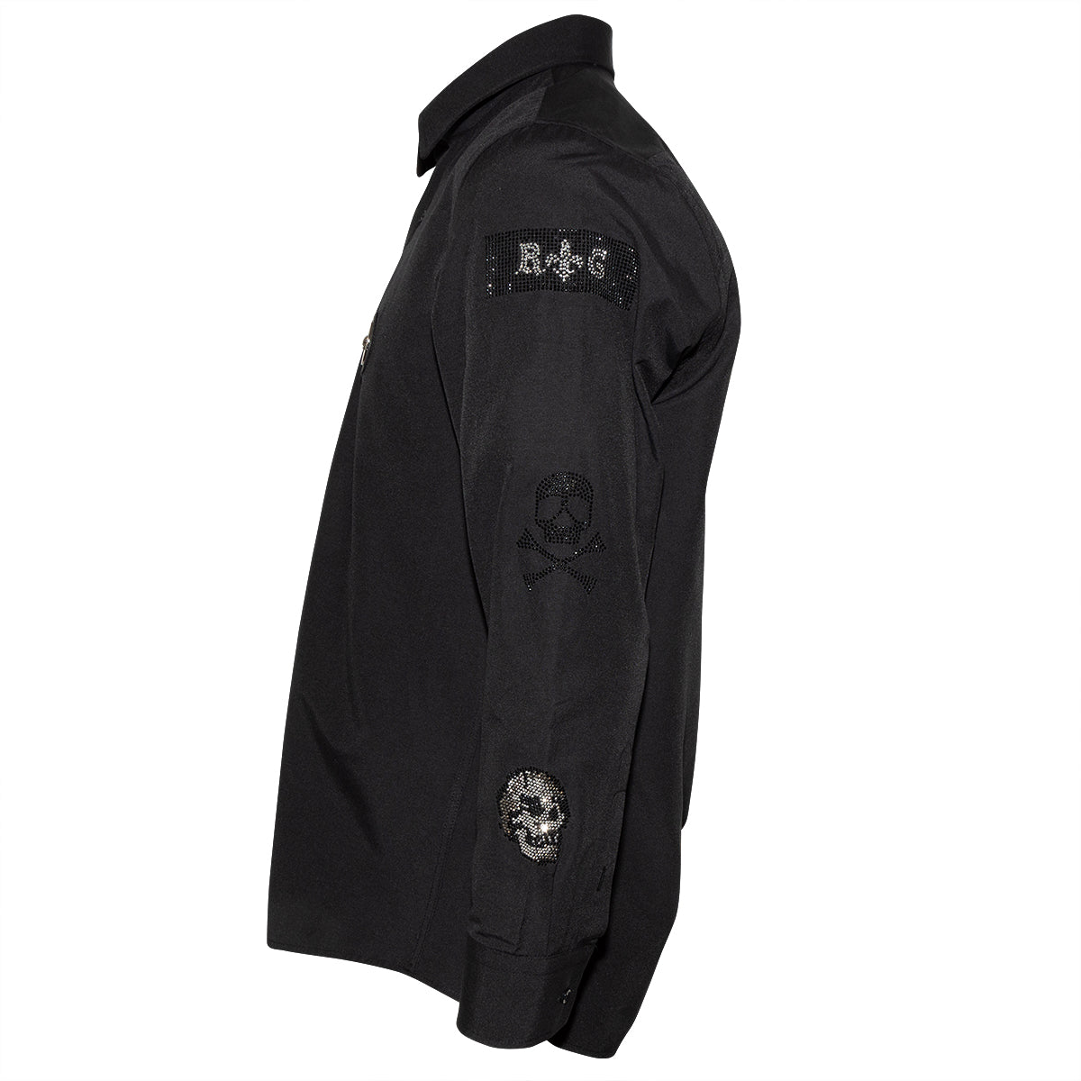 Pánska košeľa PATCHES čierna