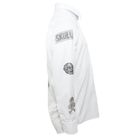 Herren Hemd PATCHES white