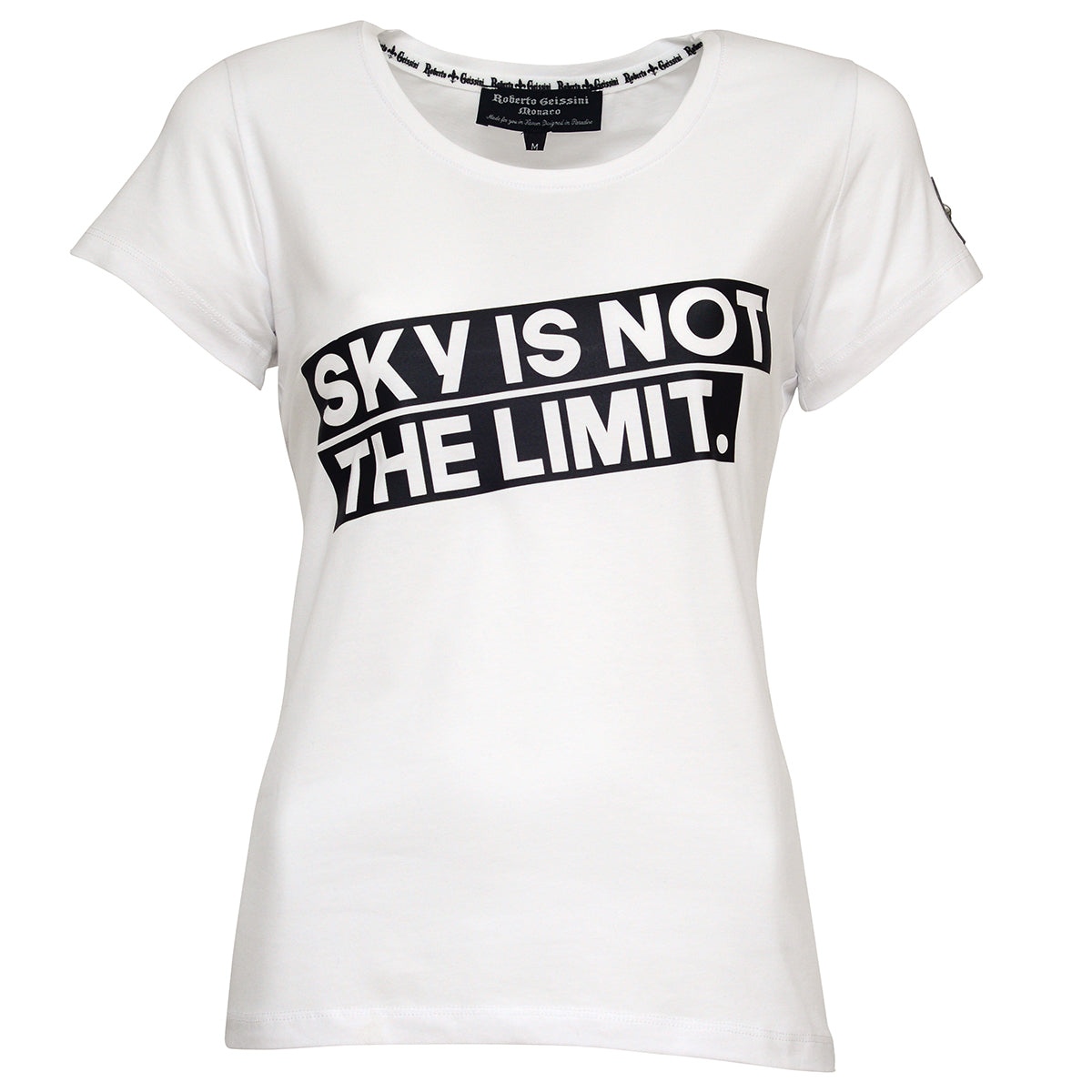 Sky nie je limitné tričko biele