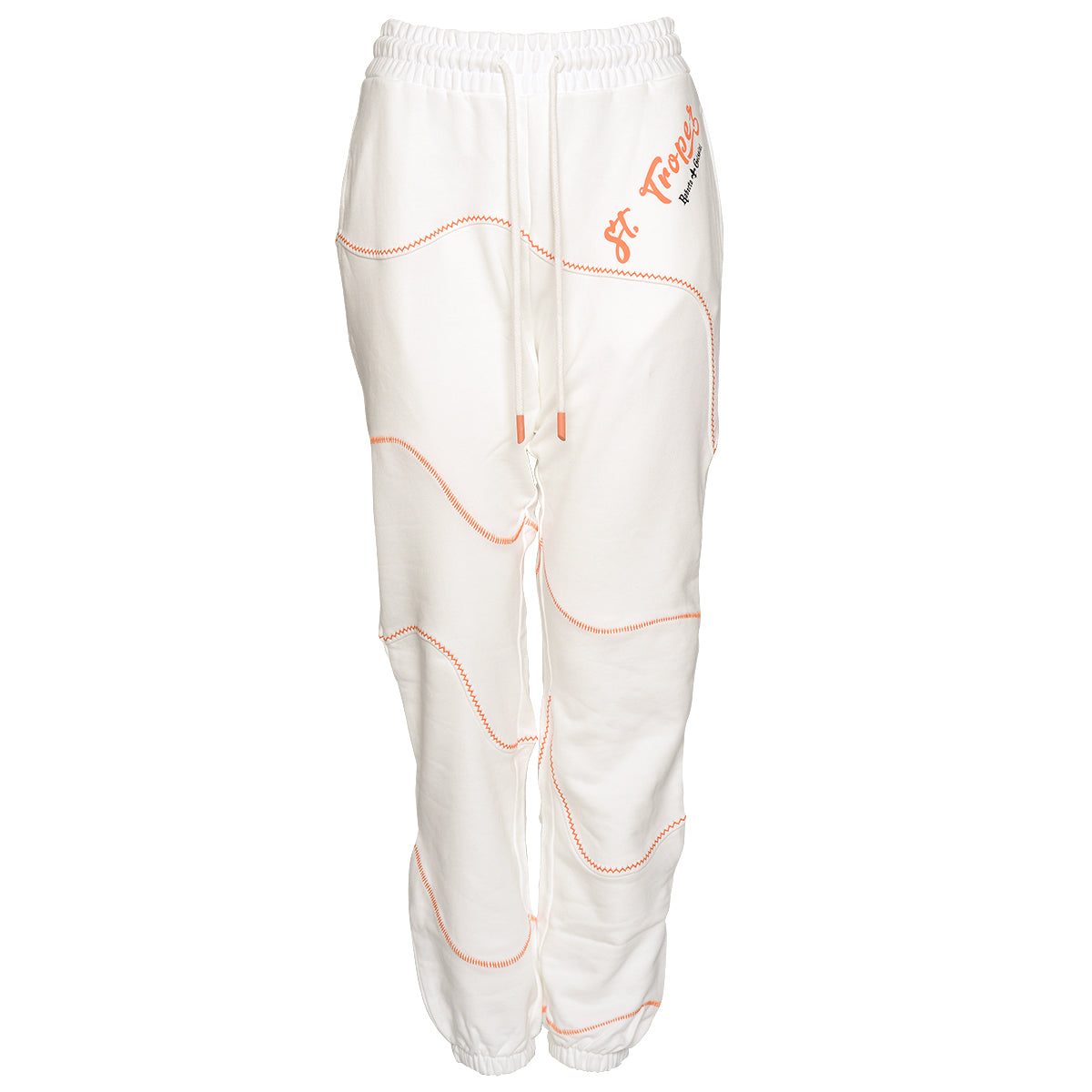 Joggingové nohavice St.Tropez biele
