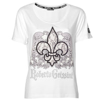 Luxusné biele tričko