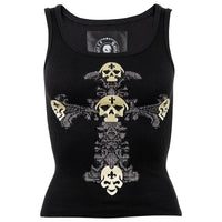 Gold Skull Top