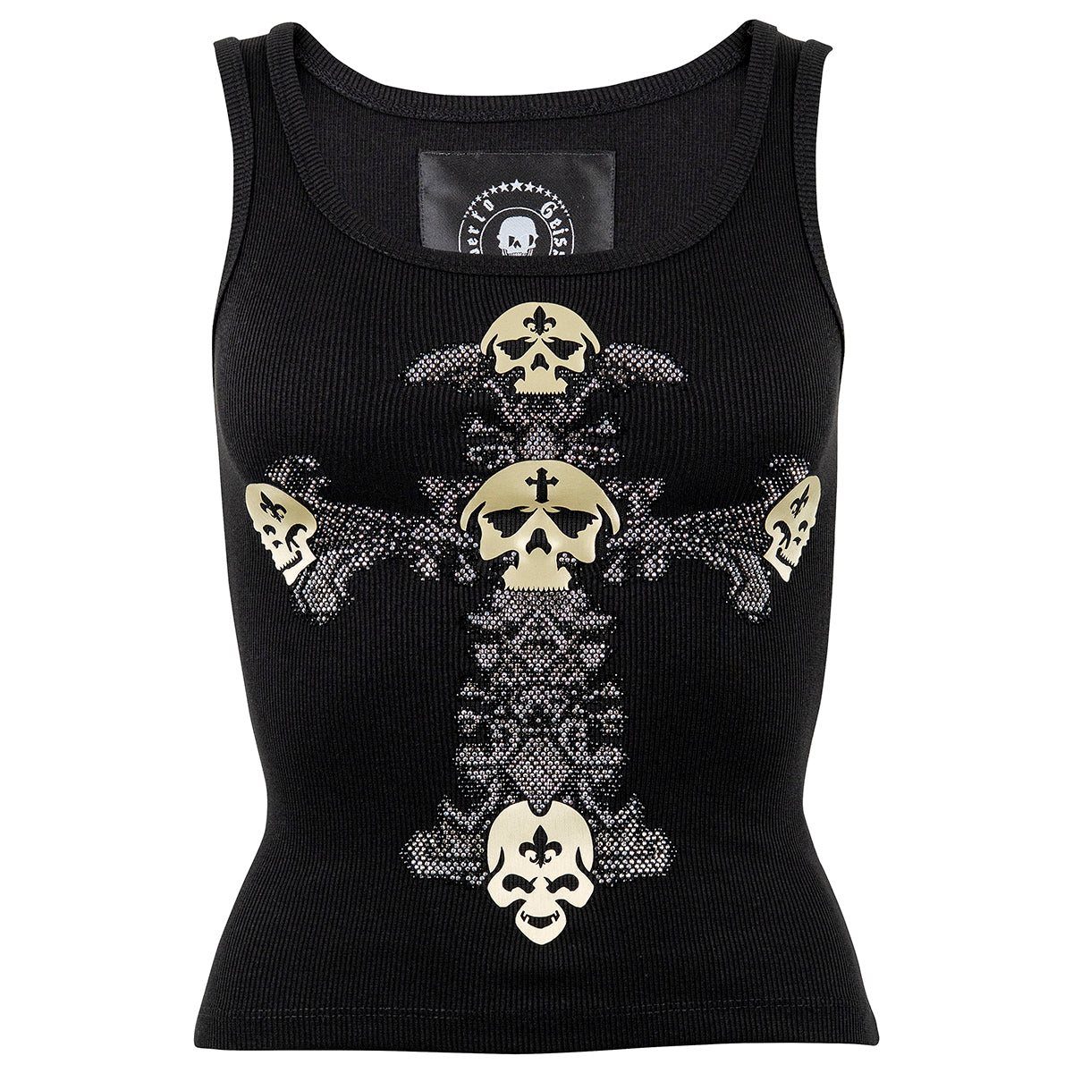 Gold Skull Top