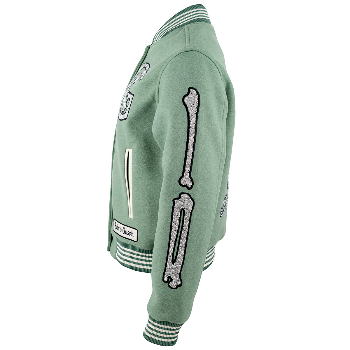 College Jacke Mintgrün