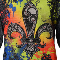 Grafitti Lily tričko čierne