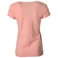 Ružové tričko Diamond Skull