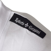 Biele tričko Half Skull