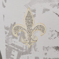 Biele tričko Half Skull