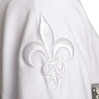 Biele tričko Half Skull