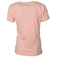 Ružové tričko Half Skull