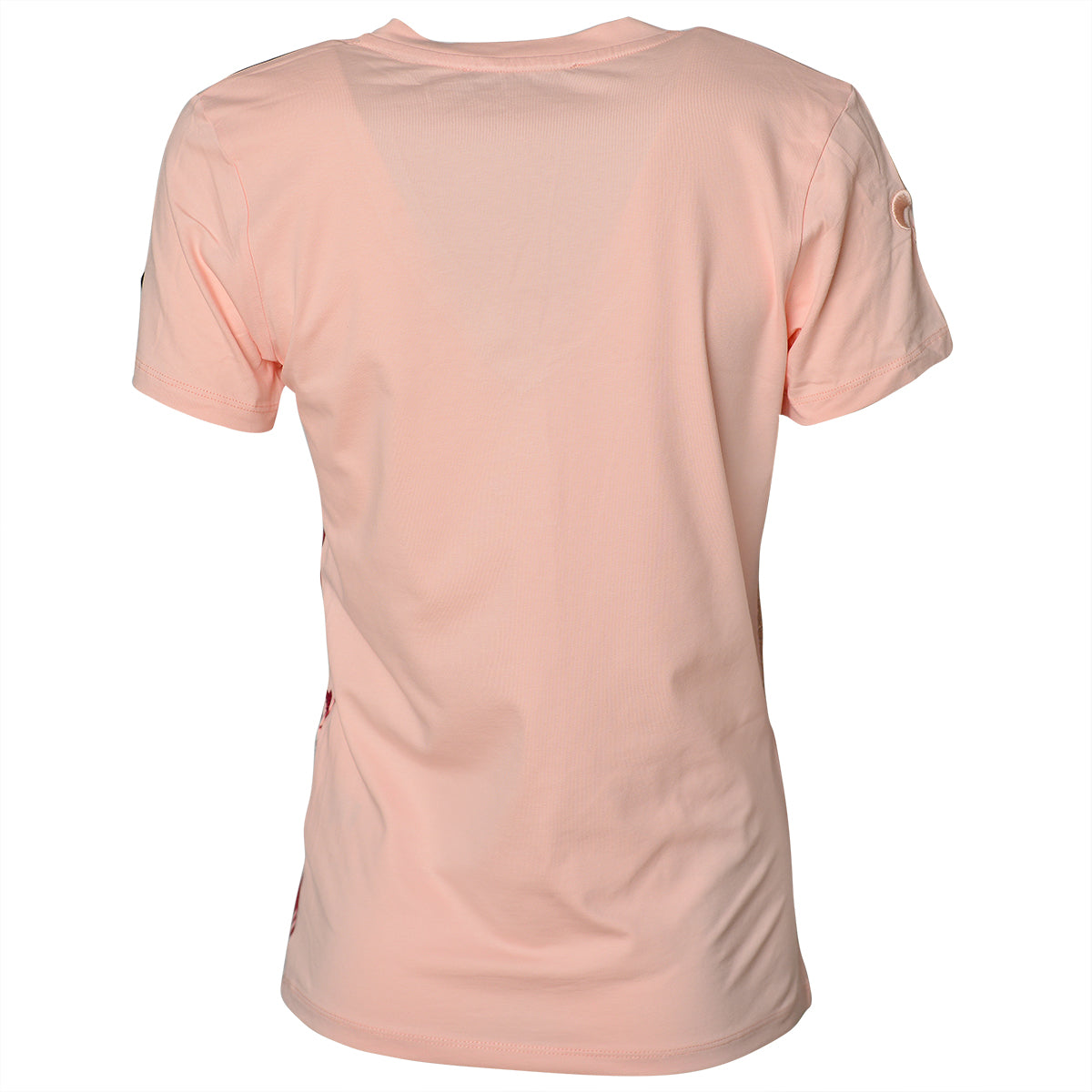 Ružové tričko Half Skull