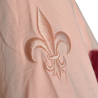 Ružové tričko Half Skull