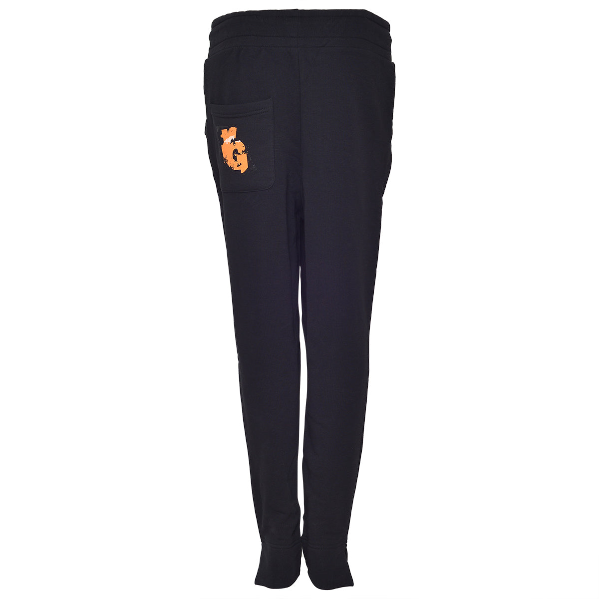 X joggingové nohavice čierne oranžové