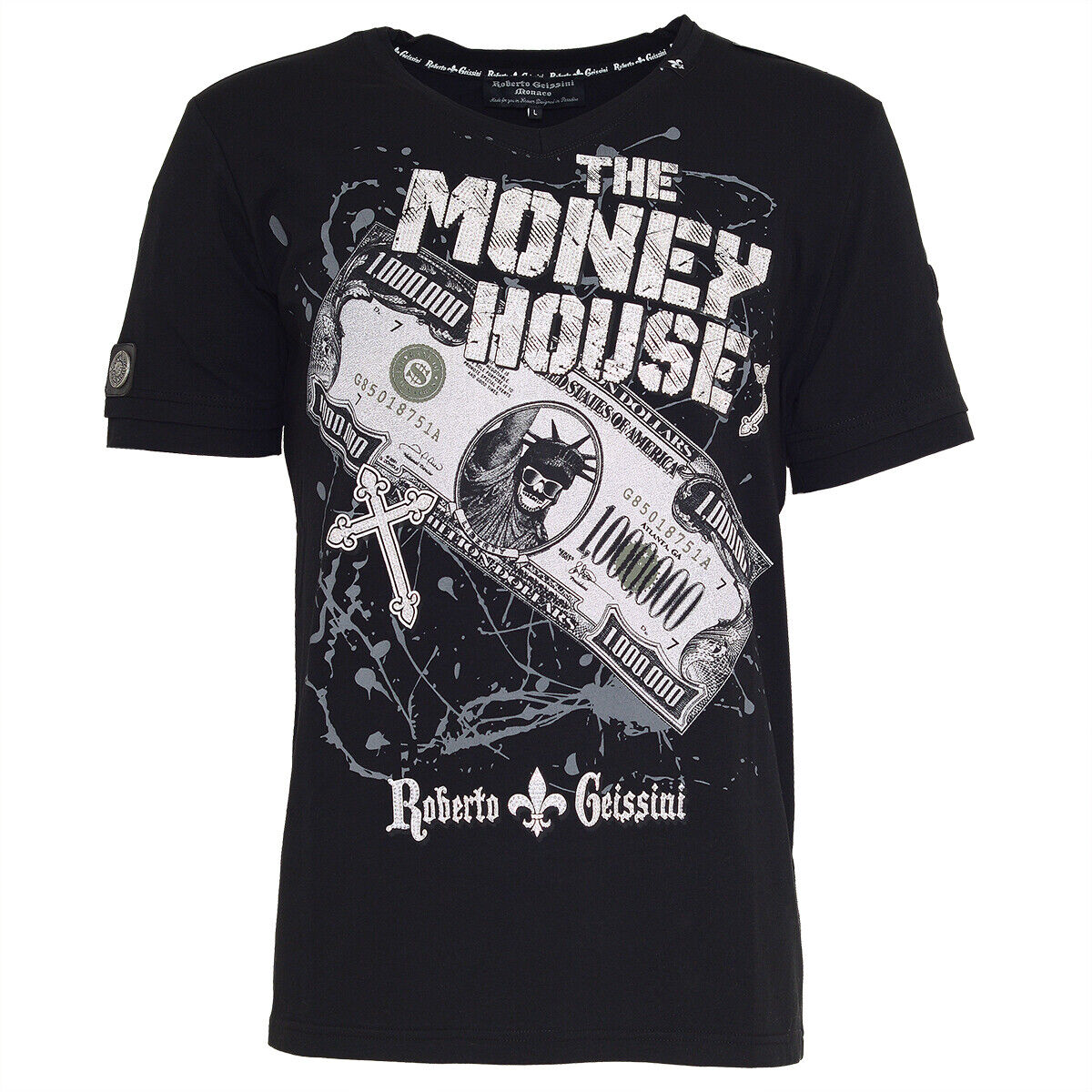 Money House T-Shirt Schwarz