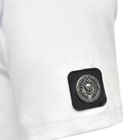 Biele tričko Geo Skull