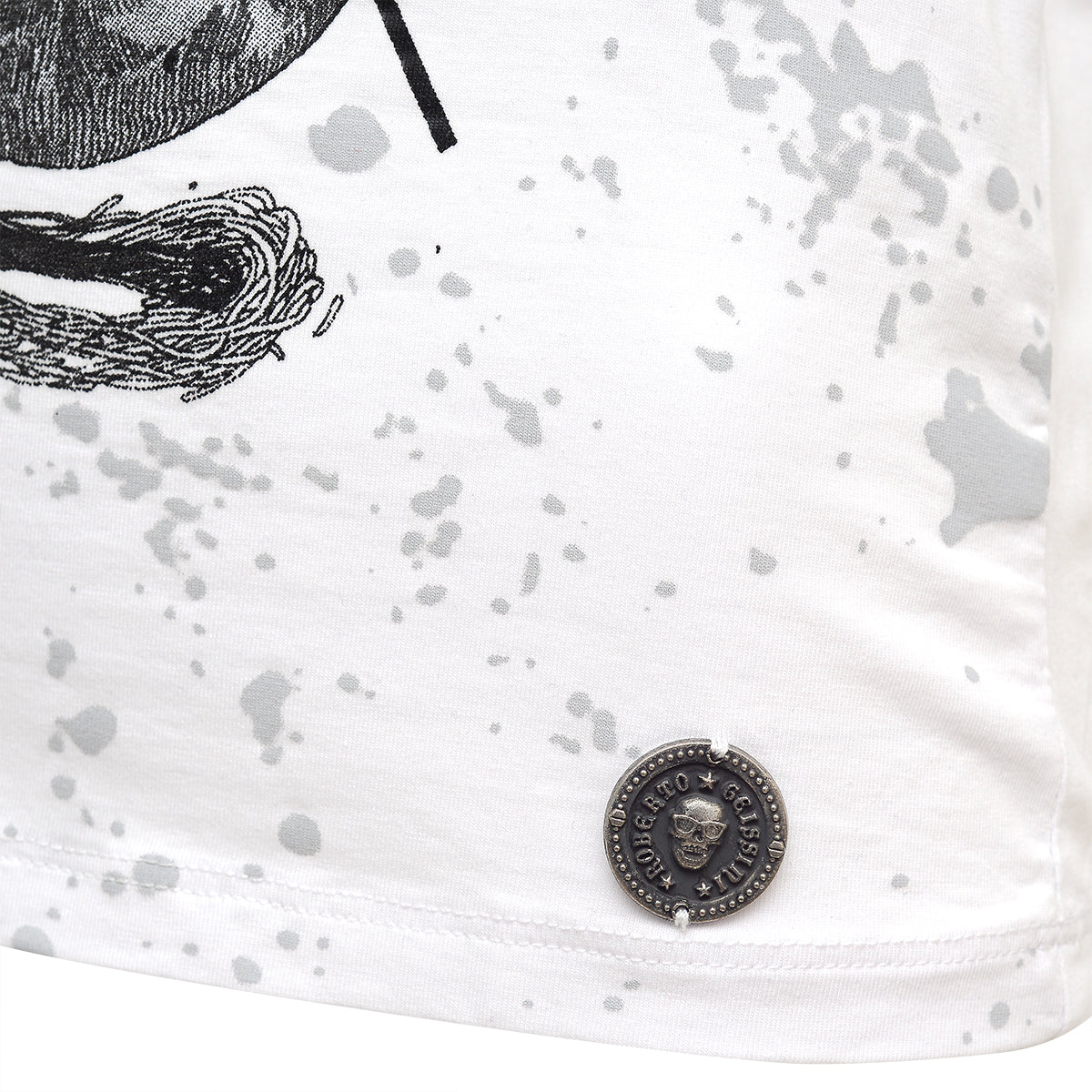 Skull The Change Top Biela