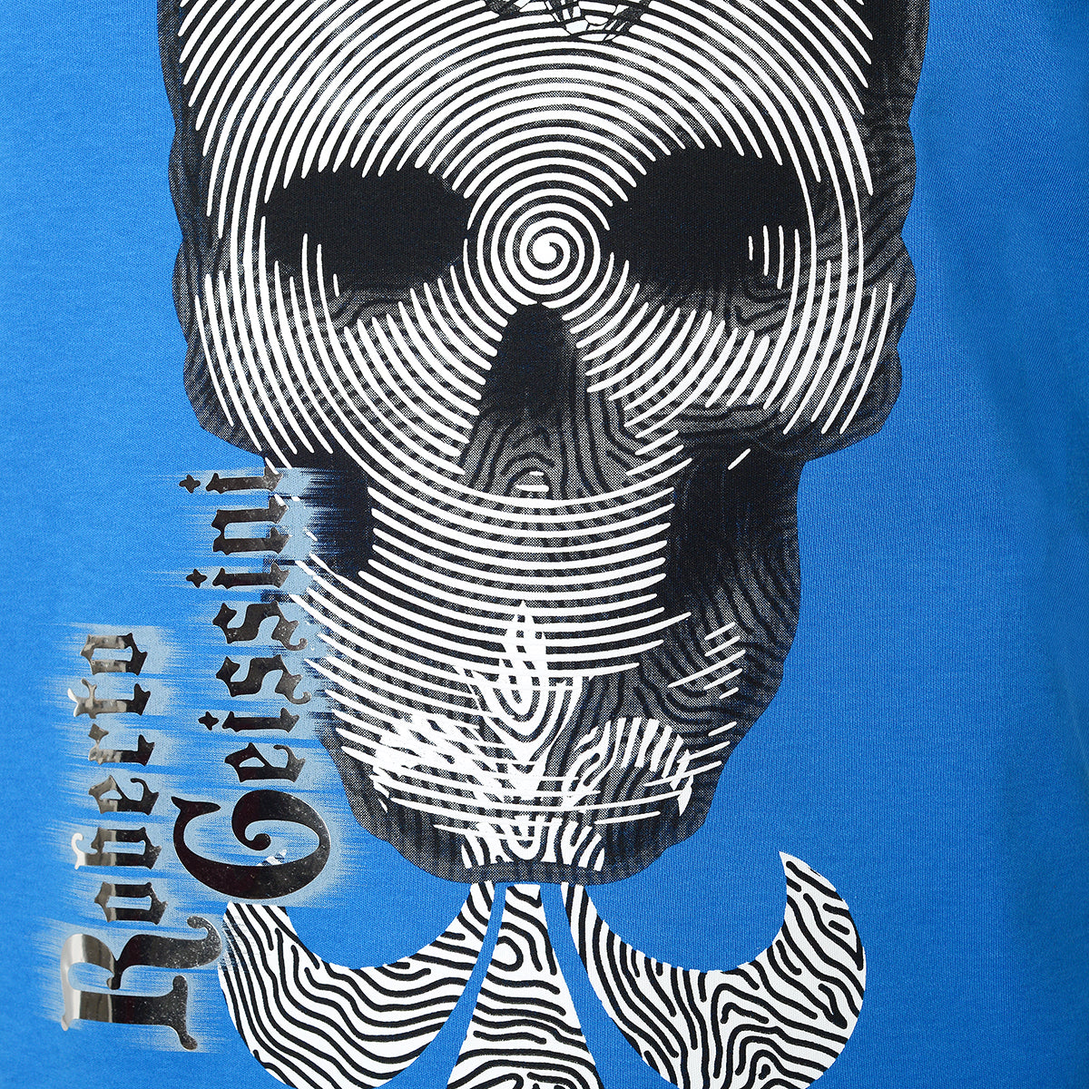 Modré tričko Mystic Skull