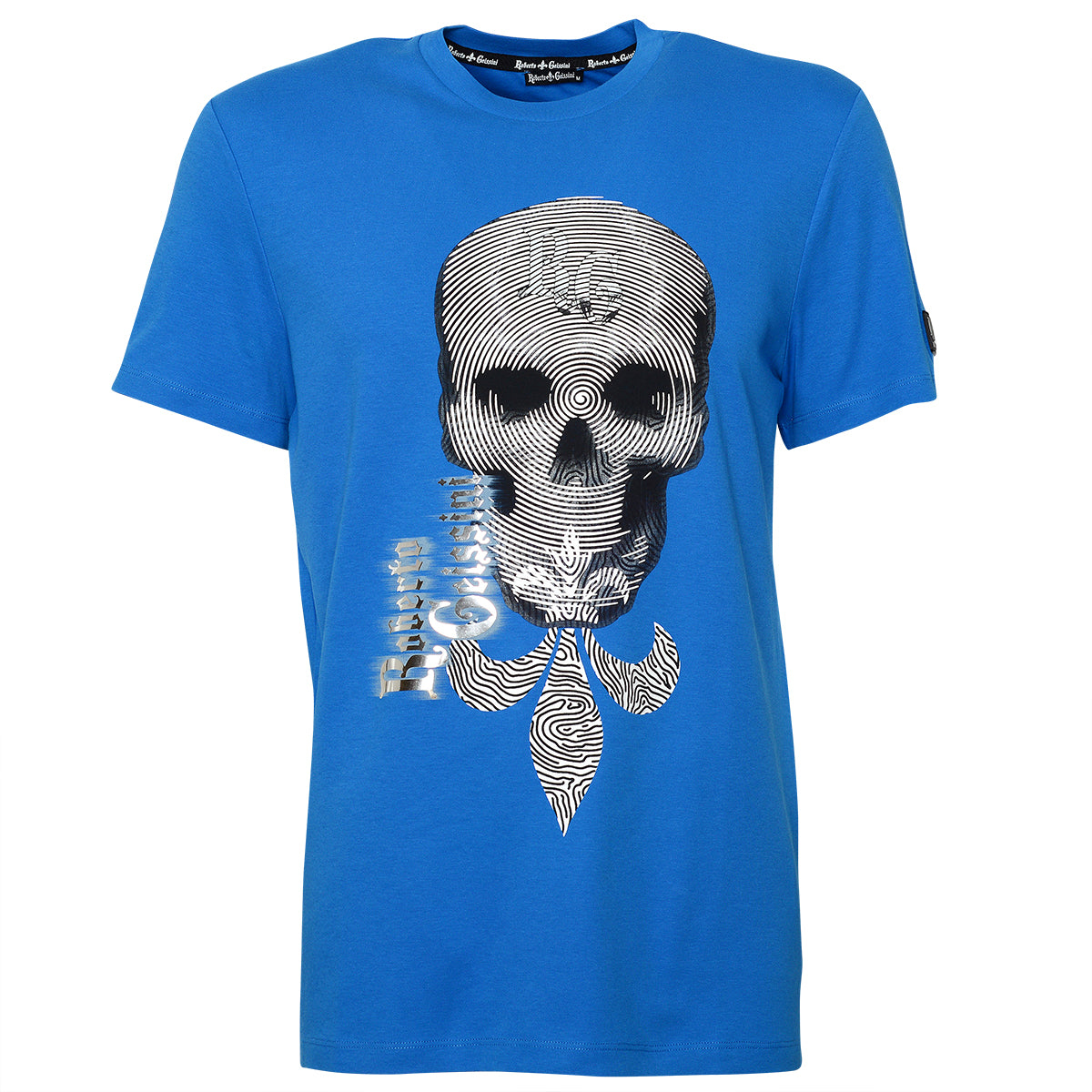 Modré tričko Mystic Skull